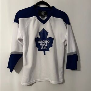 vintage Toronto Maple Leafs hockey jersey kids large